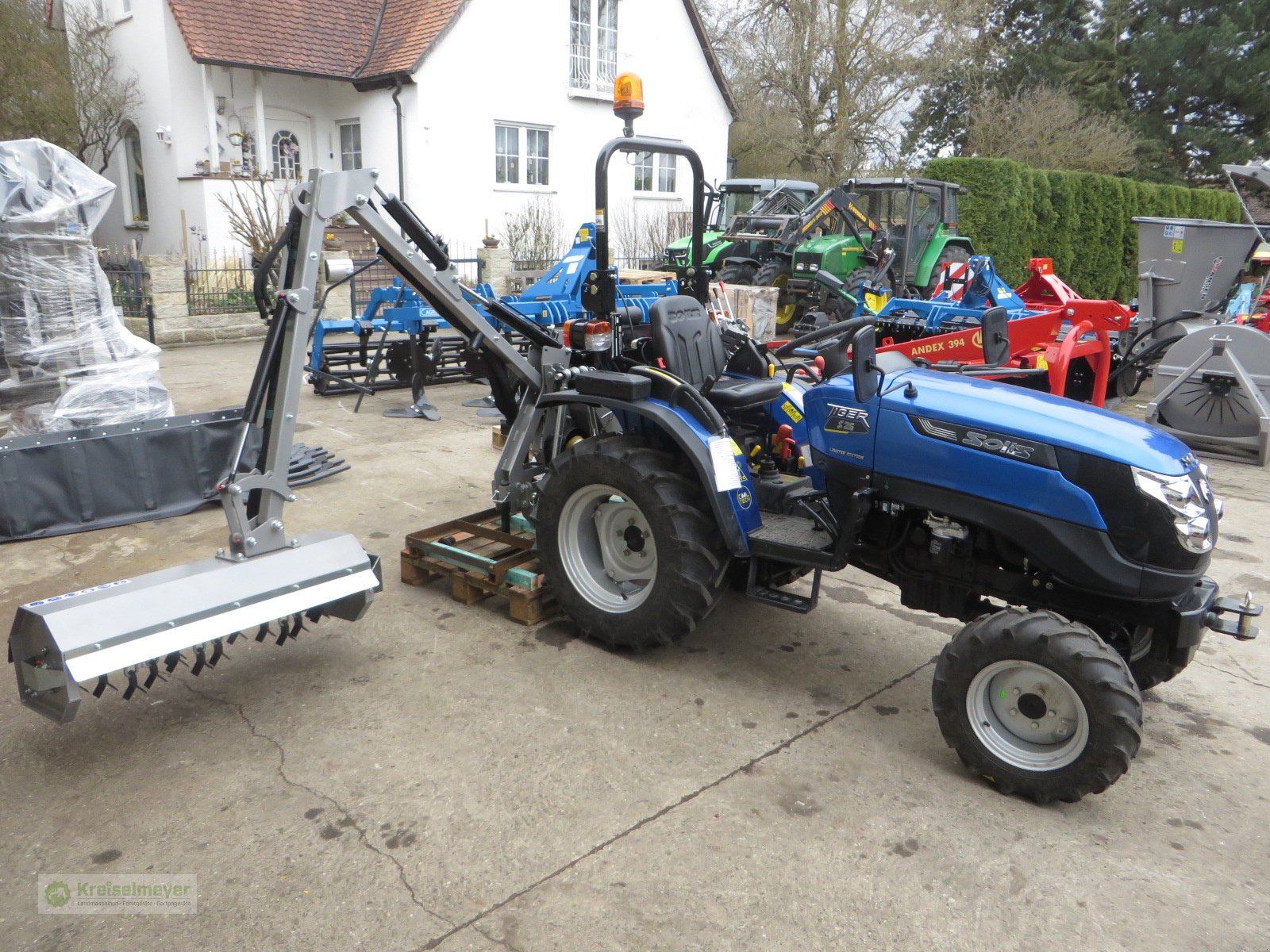 Traktor typu Solis 26 + Jansen HMS-100(180) Mulcher & Heckenschere + Straßenzulassung Kommunaltraktor, Neumaschine v Feuchtwangen (Obrázok 4)