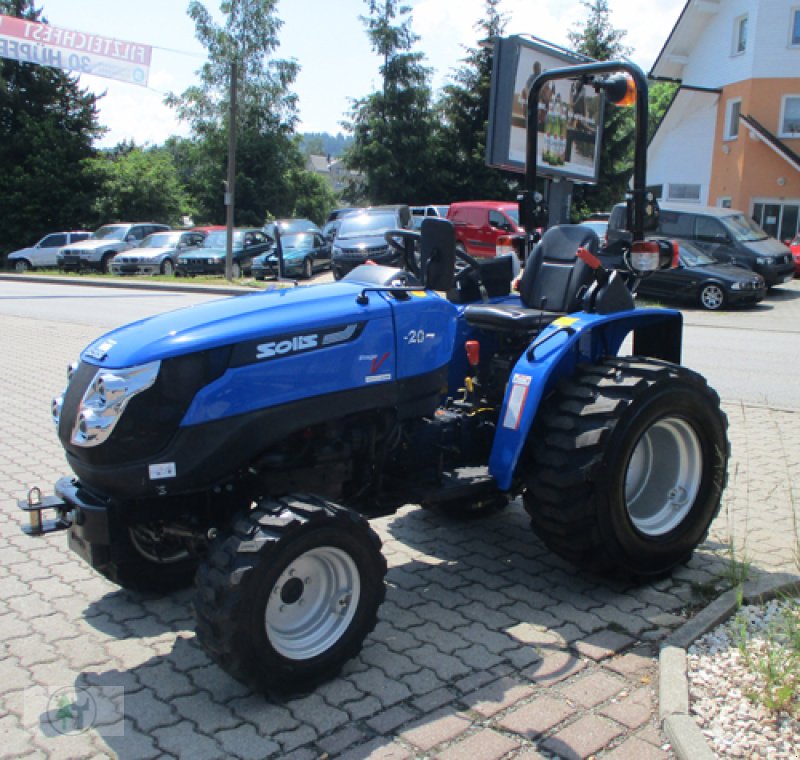 Traktor tipa Solis AKTION - Kleintraktor SOLIS 20 SERVO Servolenkung Traktor Terrabereifung Industriebereifung - inkl. KFZ-Brief und Bereitstellungskosten, Neumaschine u Schwarzenberg (Slika 1)