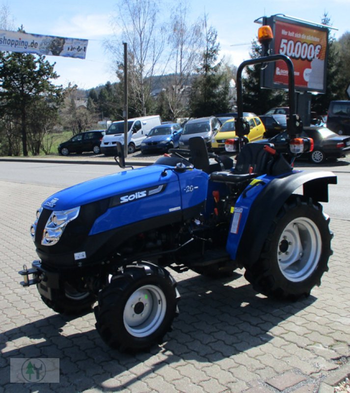 Traktor del tipo Solis AKTION - Kleintraktor SOLIS 20 Traktor mit Radialbereifung - inkl. KFZ-Brief und Bereitstellungskosten, Neumaschine en Schwarzenberg (Imagen 4)