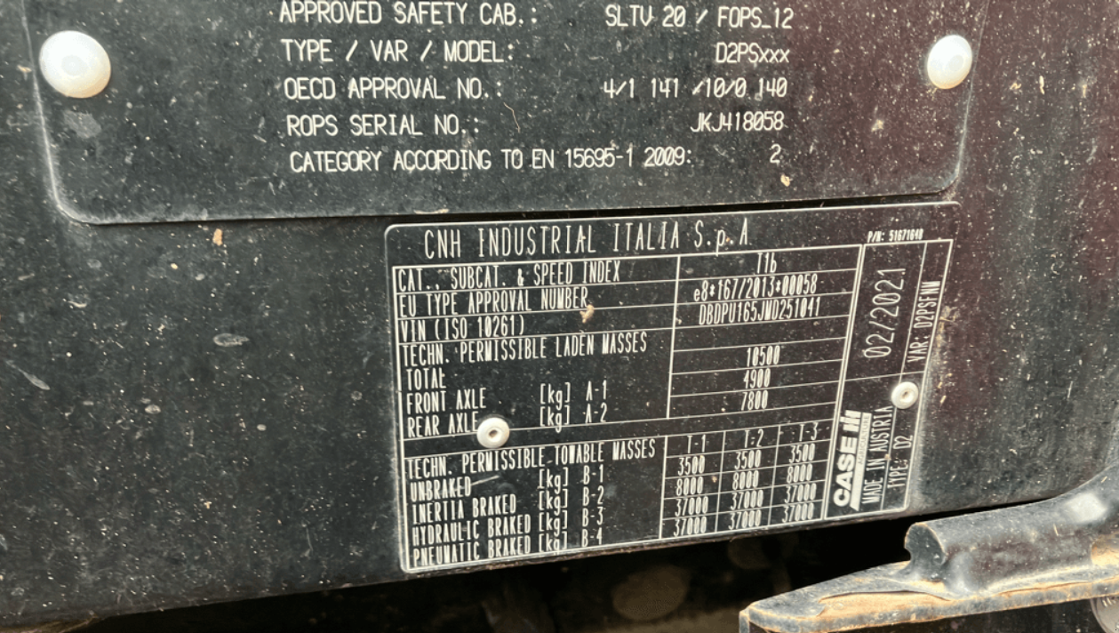 Traktor of the type Sonstige CASE PUMA 165 MULTICONTROLER, Gebrauchtmaschine in AUTUN (Picture 7)