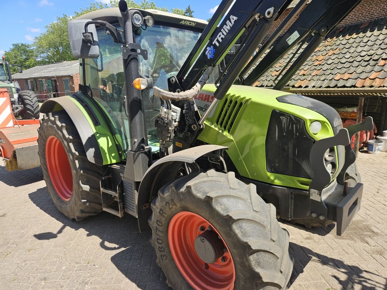 Traktor Türe ait Sonstige Claas Arion 410 cis 1762h, Gebrauchtmaschine içinde Bergen op Zoom (resim 3)