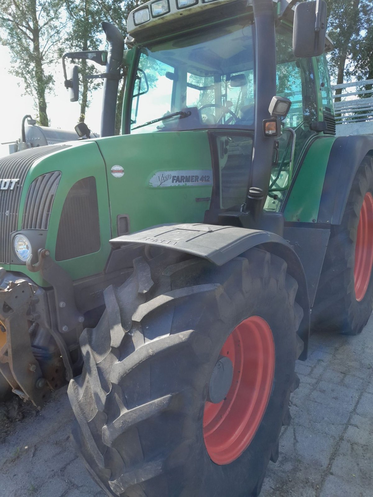 Traktor tip Sonstige Fendt vario Farmer 412, Gebrauchtmaschine in Staphorst (Poză 4)