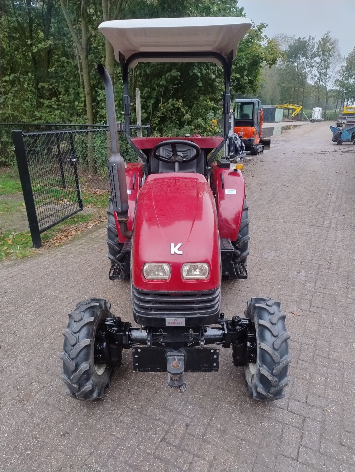 Traktor Türe ait Sonstige Knegt fendt deutz Mf case Df 254 G2, Gebrauchtmaschine içinde Veldhoven (resim 10)