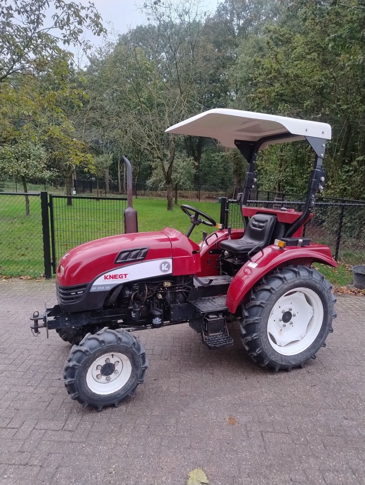 Traktor Türe ait Sonstige Knegt fendt deutz Mf case Df 254 G2, Gebrauchtmaschine içinde Veldhoven (resim 2)