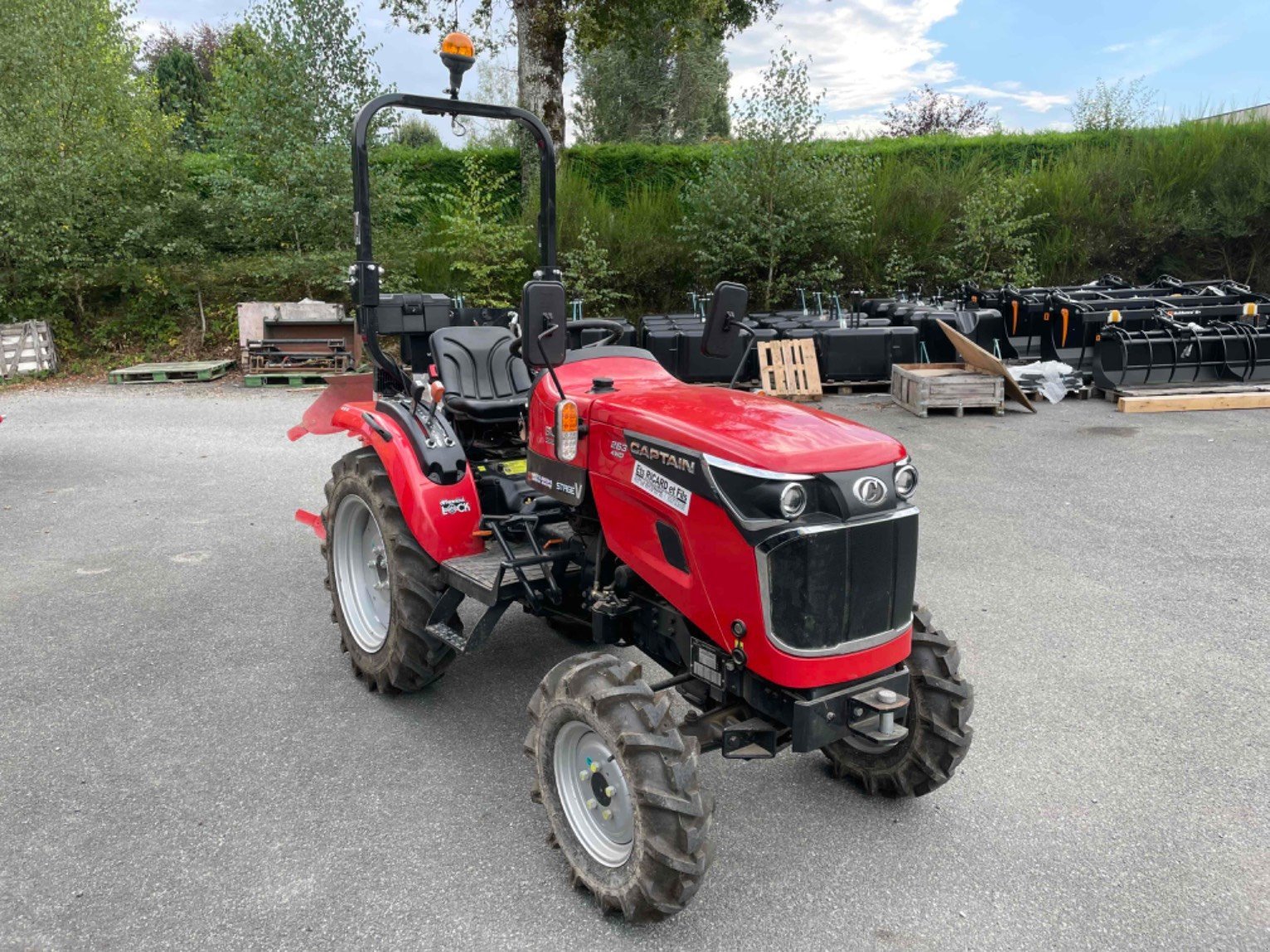 Traktor Türe ait Sonstige Micro tracteur 263 Captain, Gebrauchtmaschine içinde LA SOUTERRAINE (resim 1)