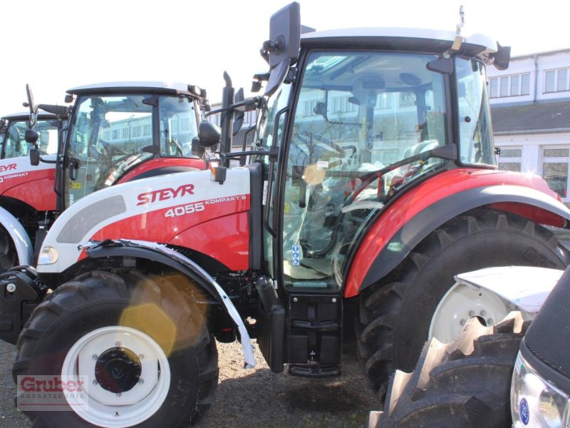 Traktor του τύπου Steyr 4055 Kompakt S, Neumaschine σε Elsnig (Φωτογραφία 1)