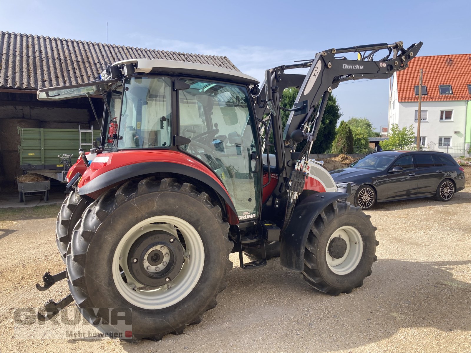 Traktor van het type Steyr 4065 S Kompakt, Gebrauchtmaschine in Friedberg-Derching (Foto 2)