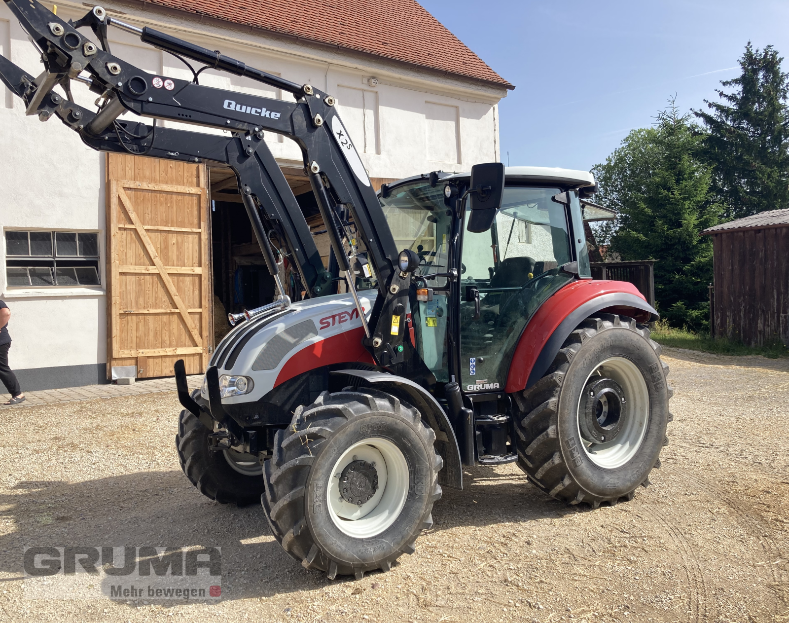 Traktor van het type Steyr 4065 S Kompakt, Gebrauchtmaschine in Friedberg-Derching (Foto 1)