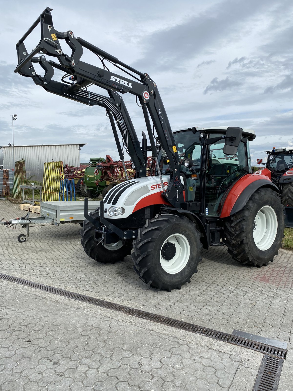 Traktor a típus Steyr 4065 S Kompakt, Gebrauchtmaschine ekkor: Eitensheim (Kép 1)