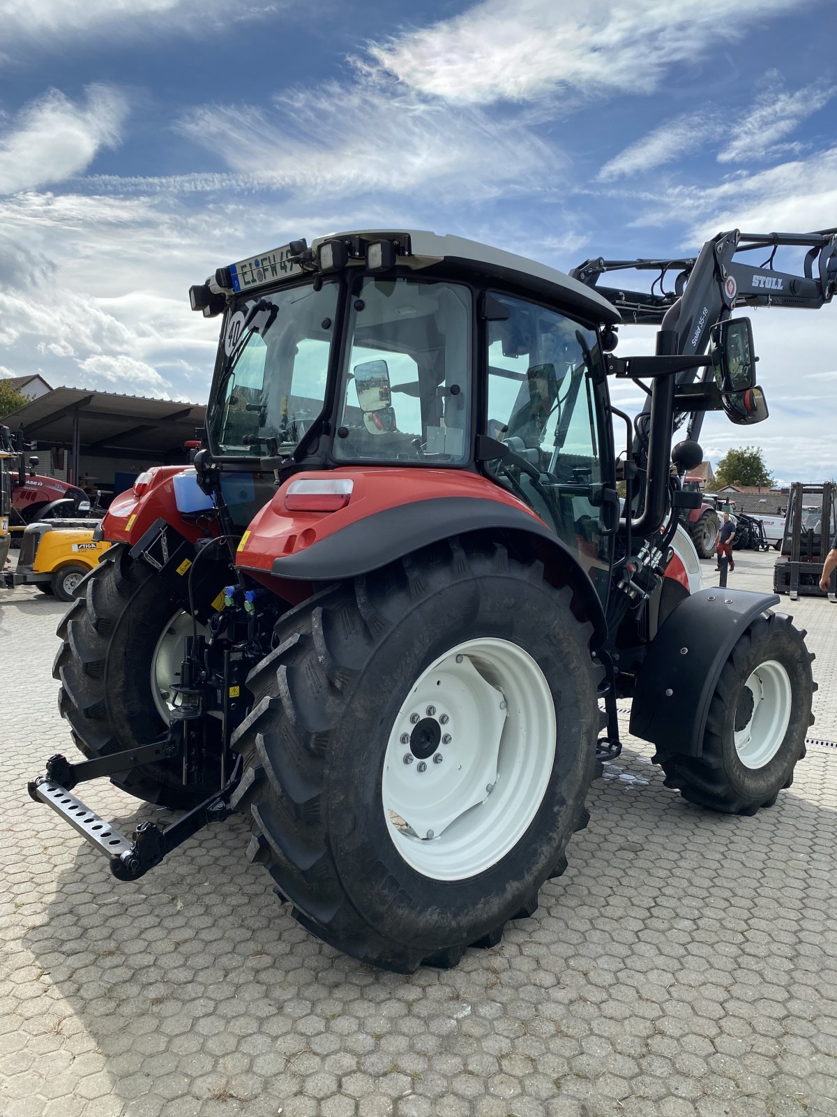 Traktor des Typs Steyr 4065 S Kompakt, Gebrauchtmaschine in Eitensheim (Bild 3)