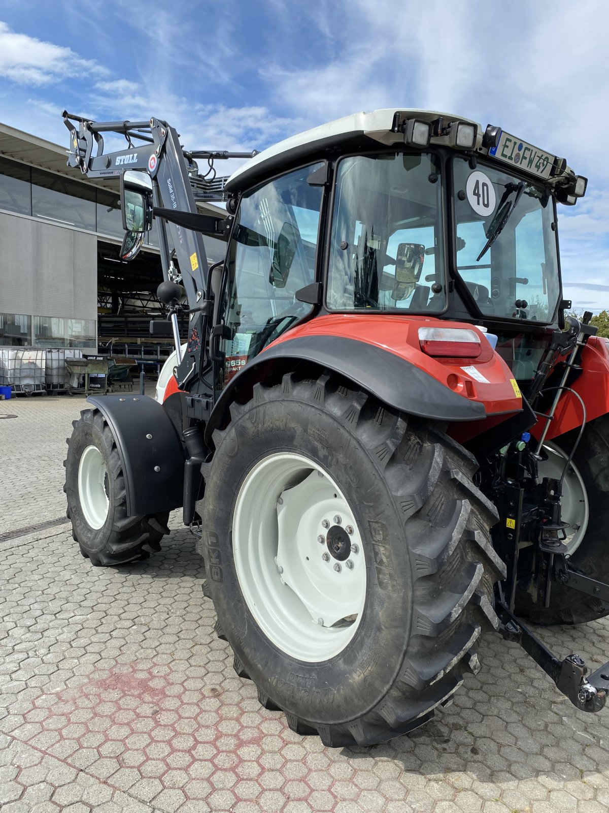 Traktor a típus Steyr 4065 S Kompakt, Gebrauchtmaschine ekkor: Eitensheim (Kép 5)