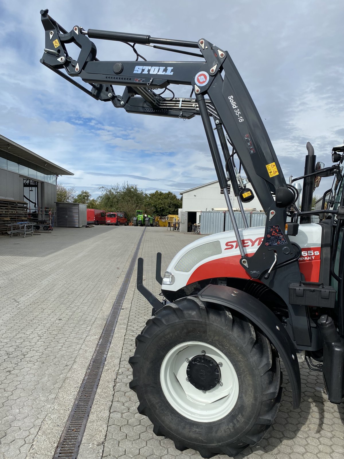 Traktor типа Steyr 4065 S Kompakt, Gebrauchtmaschine в Eitensheim (Фотография 7)