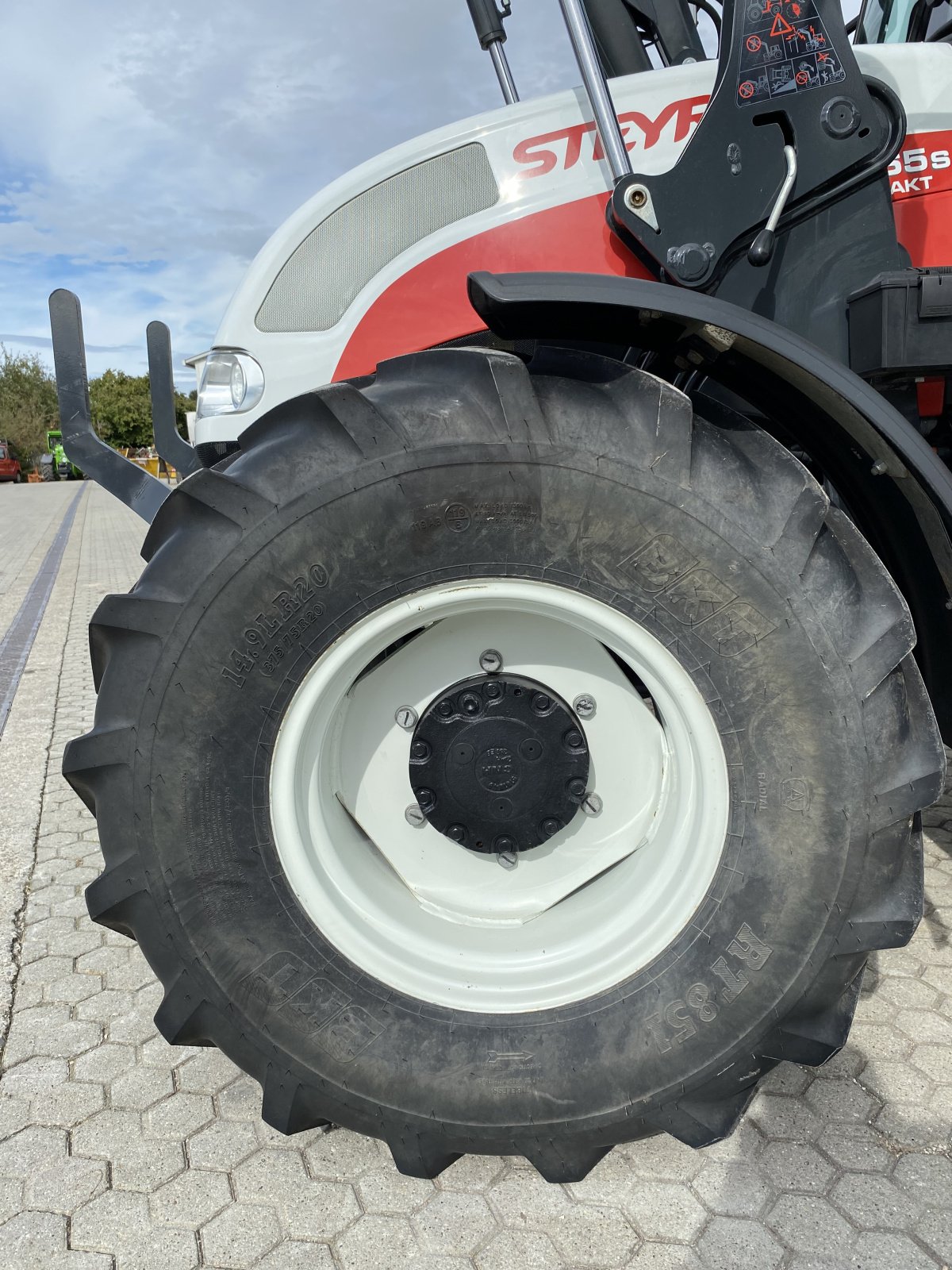 Traktor van het type Steyr 4065 S Kompakt, Gebrauchtmaschine in Eitensheim (Foto 9)