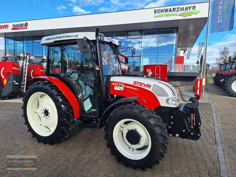 Traktor van het type Steyr 4075 Kompakt ET Basis, Gebrauchtmaschine in Aurolzmünster (Foto 1)