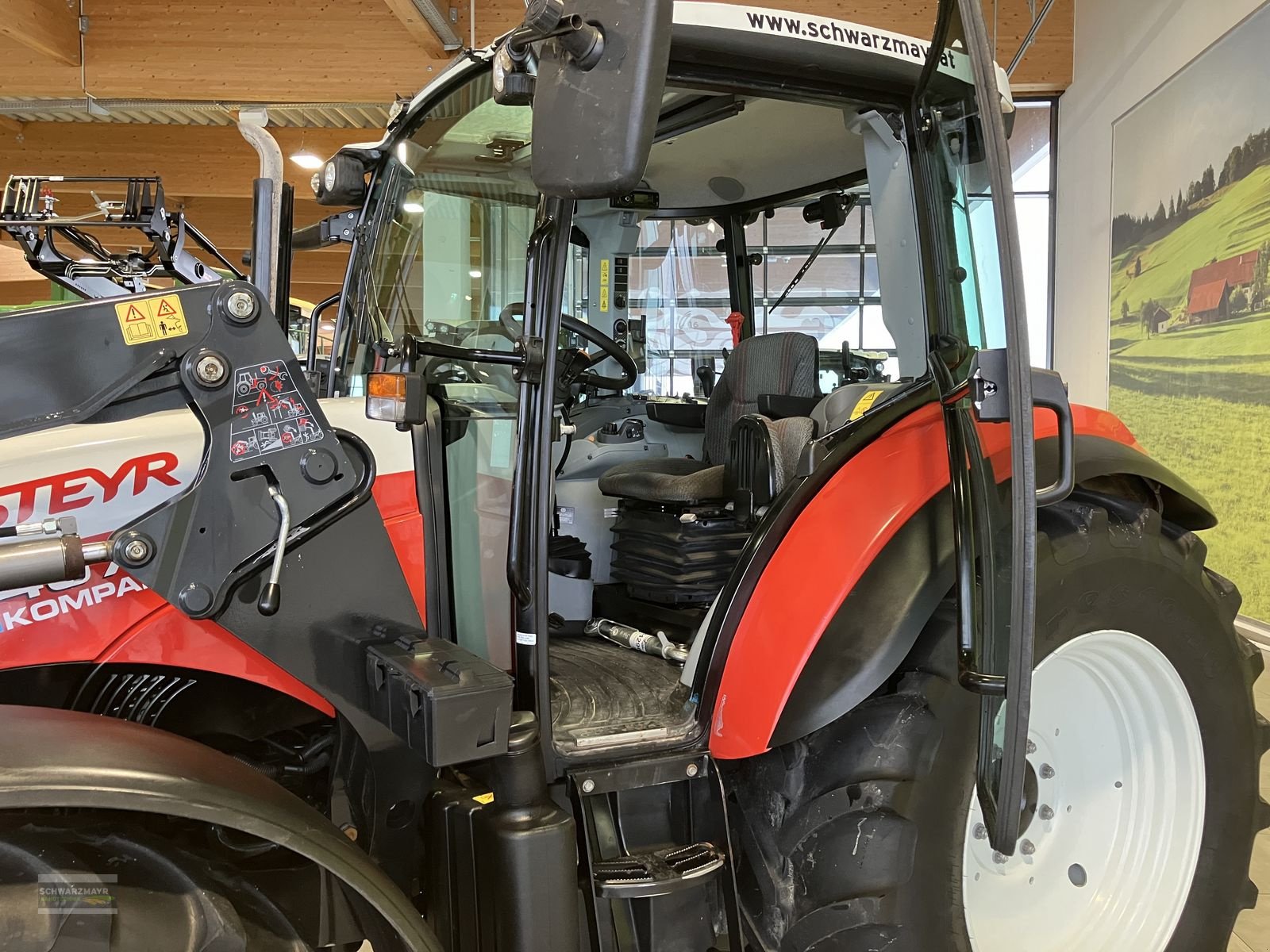 Traktor des Typs Steyr 4075 Kompakt ET Komfort, Gebrauchtmaschine in Gampern (Bild 20)