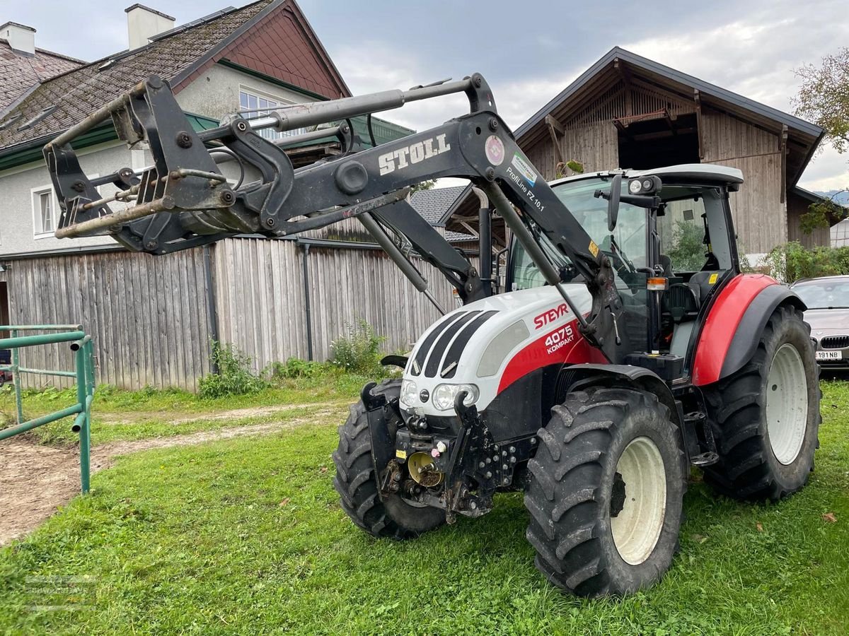 Traktor del tipo Steyr 4075 Kompakt ET Komfort, Gebrauchtmaschine en Gampern (Imagen 1)