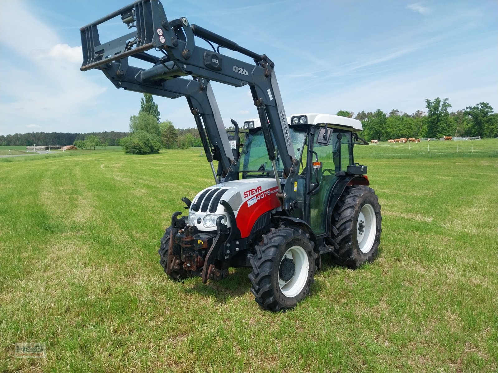 Traktor типа Steyr 4075 Kompakt, Gebrauchtmaschine в Merkendorf (Фотография 1)