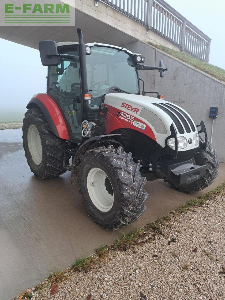 Traktor des Typs Steyr 4085 kompakt et profi, Gebrauchtmaschine in SALZBURG (Bild 4)