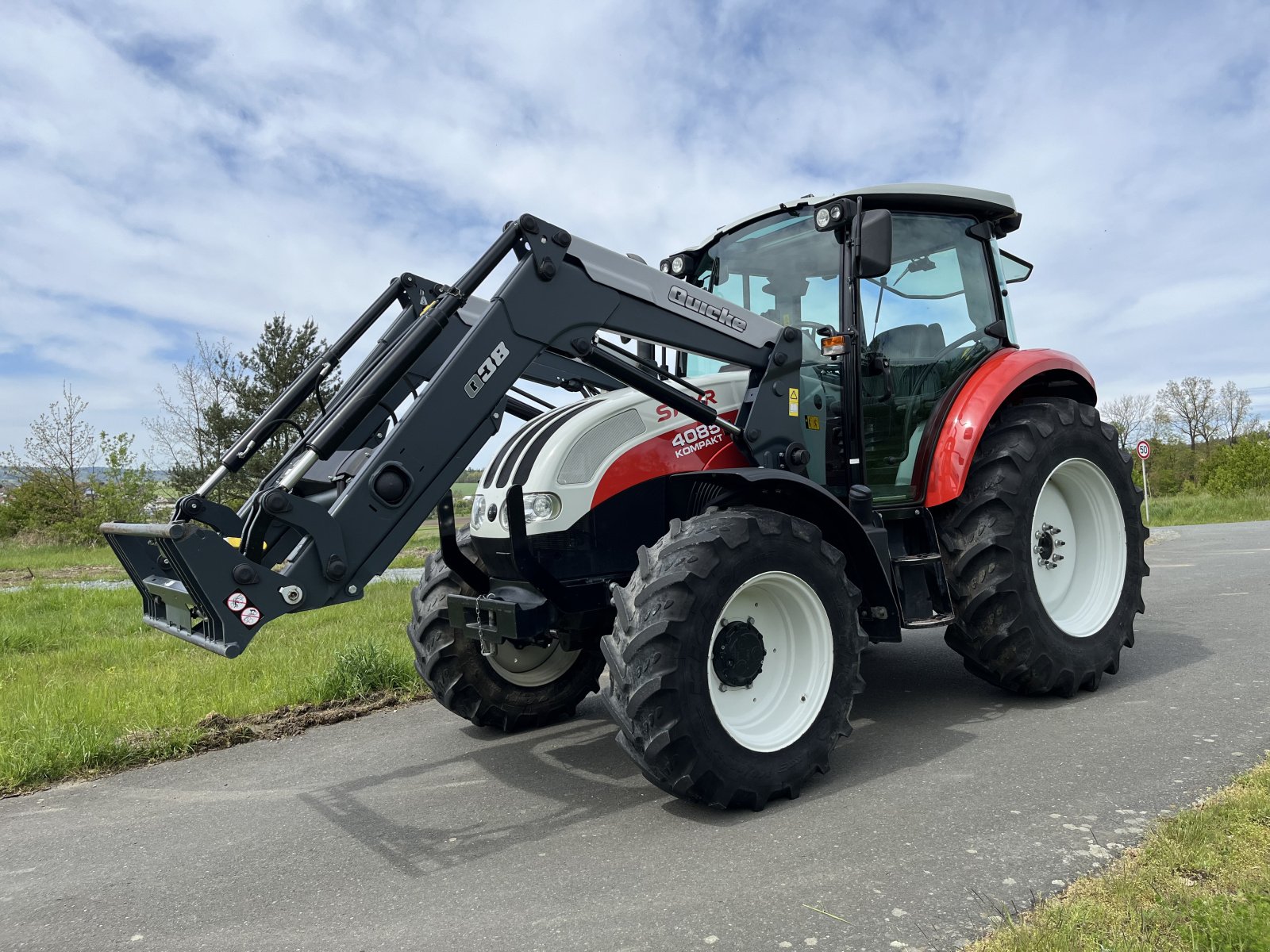 Traktor tip Steyr 4085 Kompakt, Gebrauchtmaschine in HImmelkron (Poză 1)