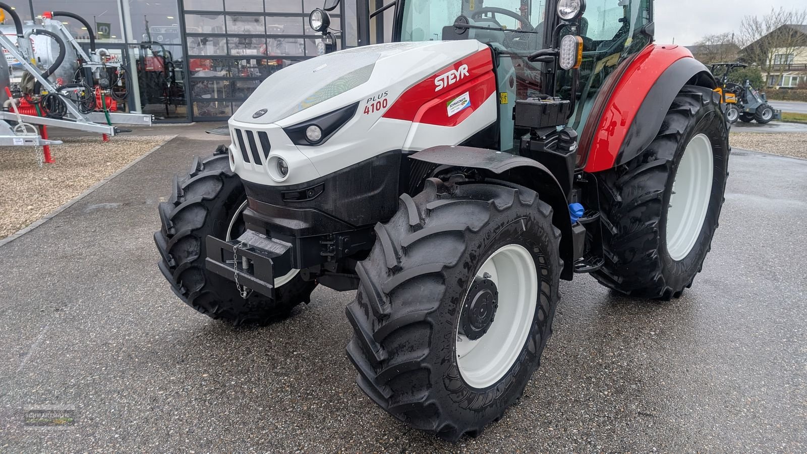 Traktor van het type Steyr 4090 PLUS, Gebrauchtmaschine in Aurolzmünster (Foto 9)