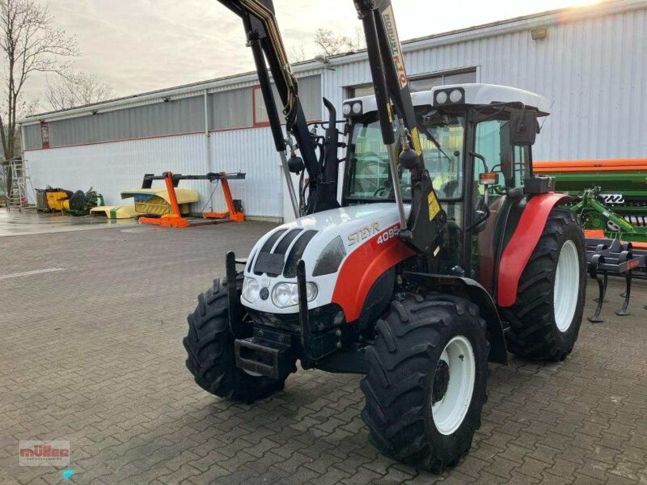 Traktor of the type Steyr 4095, Gebrauchtmaschine in Holzhausen (Picture 2)