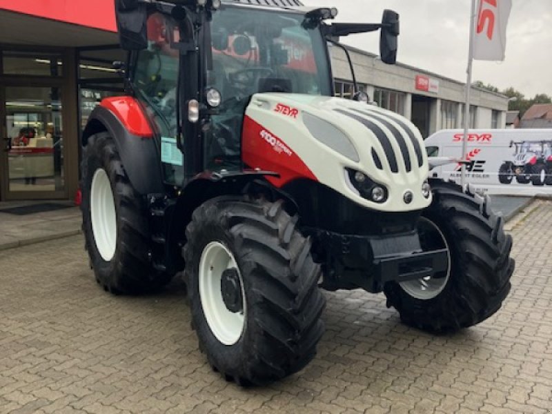 Traktor del tipo Steyr 4100 Expert CVT, Neumaschine en Ostrach