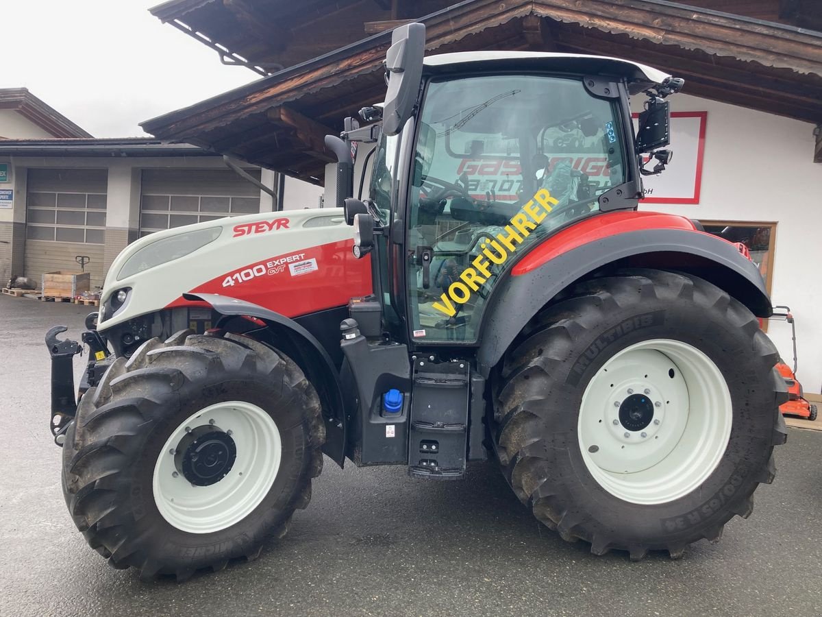 Traktor του τύπου Steyr 4100 Expert CVT, Vorführmaschine σε Reith bei Kitzbühel (Φωτογραφία 1)