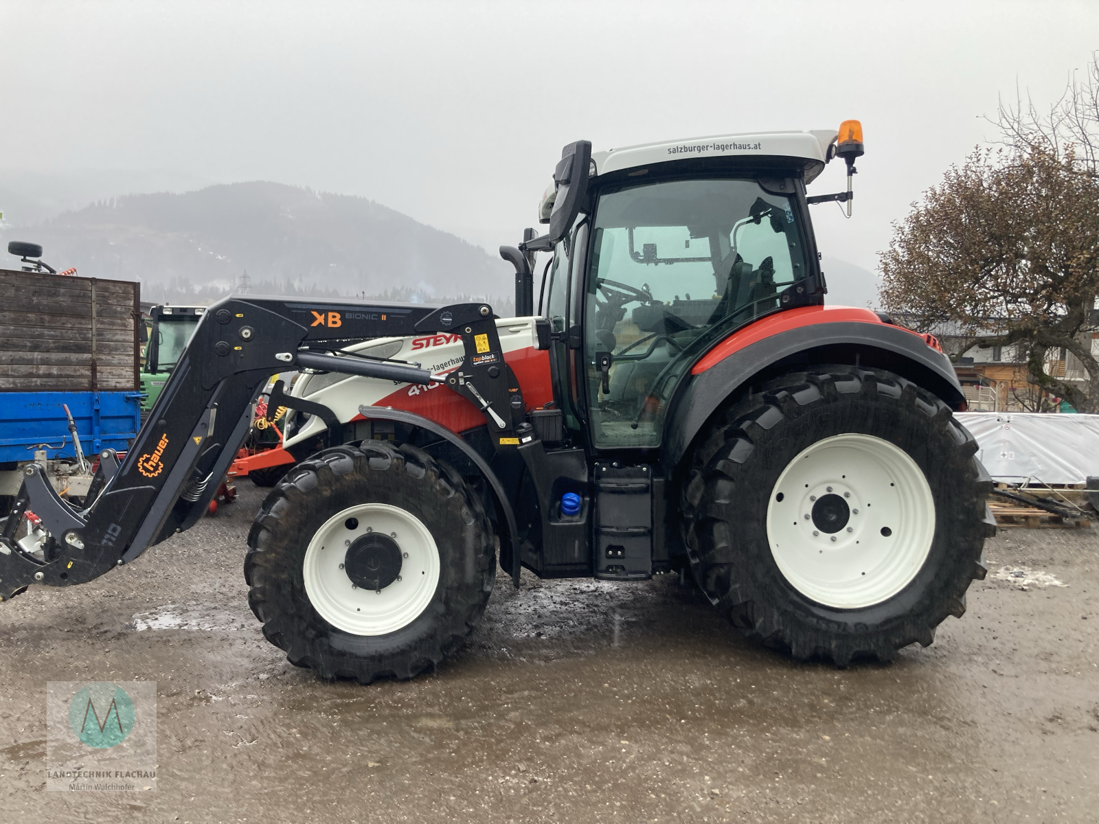 Traktor des Typs Steyr 4100 Expert, Gebrauchtmaschine in Flachau (Bild 1)