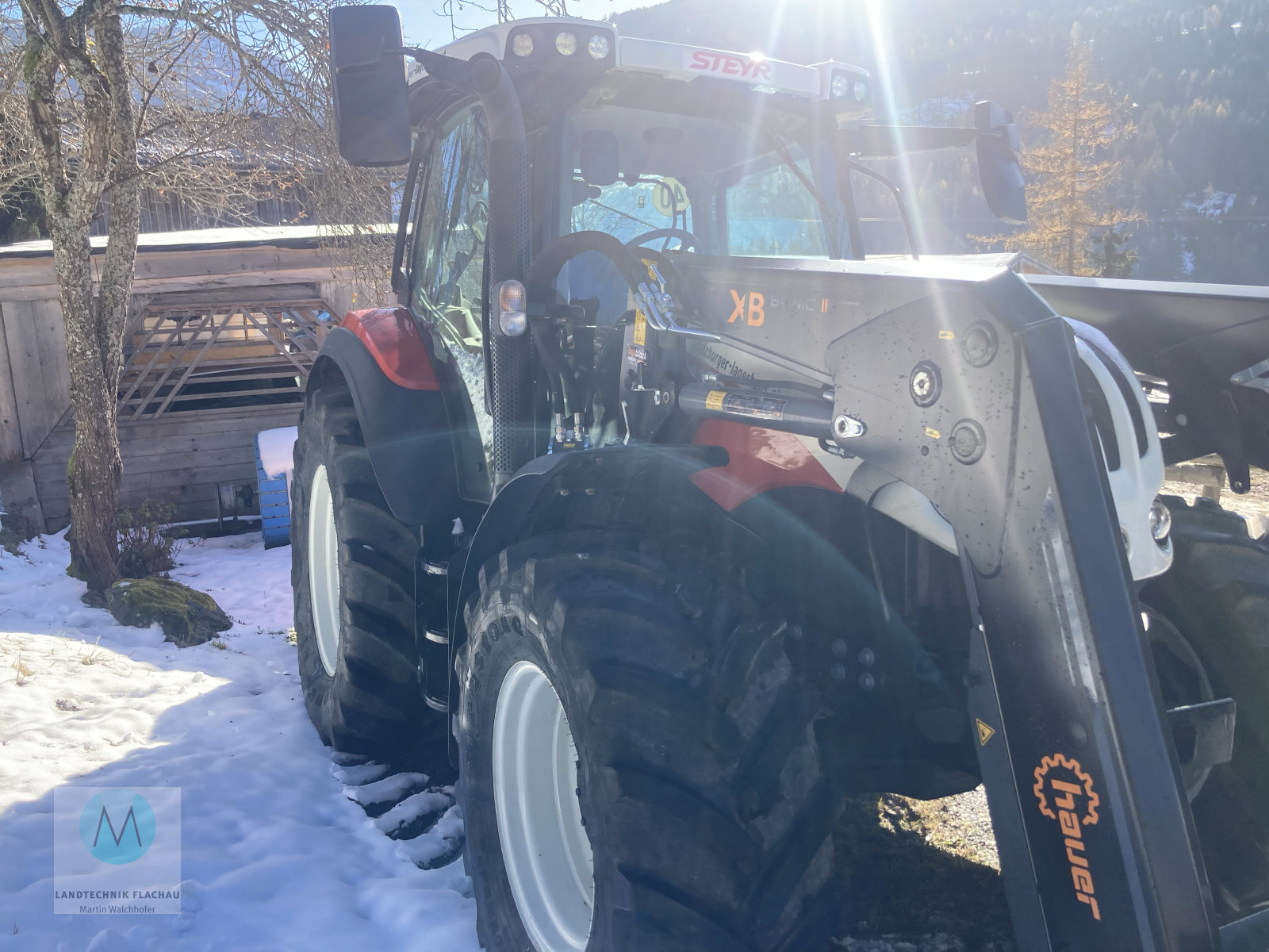 Traktor des Typs Steyr 4100 Expert, Gebrauchtmaschine in Flachau (Bild 2)