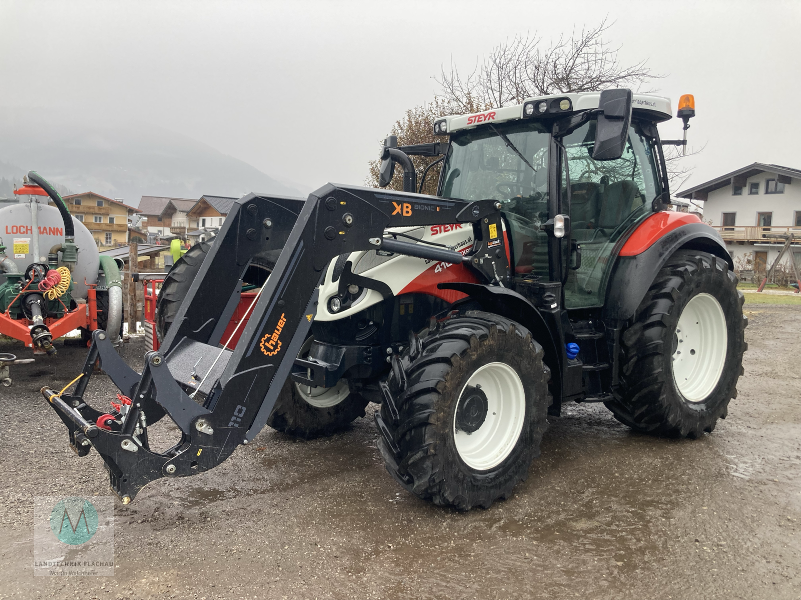 Traktor des Typs Steyr 4100 Expert, Gebrauchtmaschine in Flachau (Bild 3)