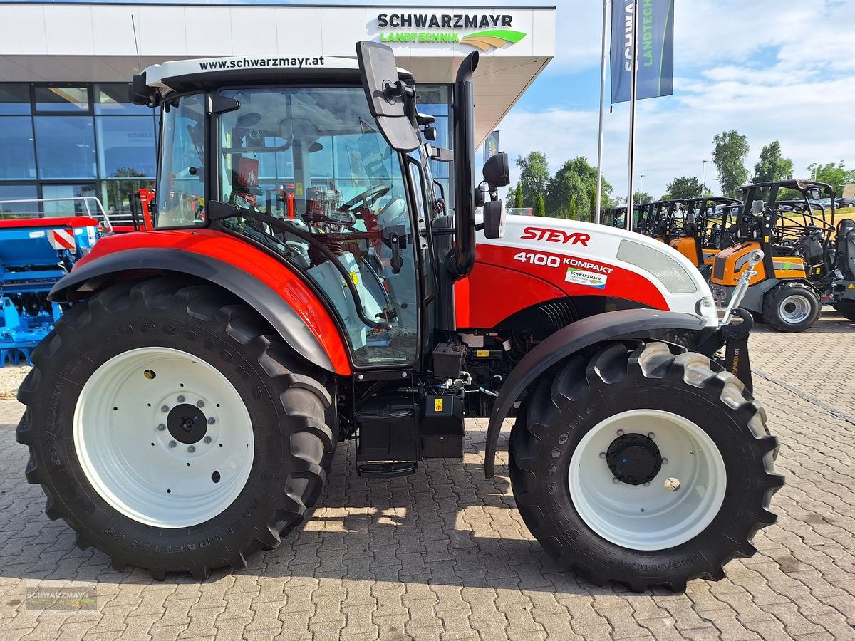 Traktor van het type Steyr 4100 Kompakt Hilo, Gebrauchtmaschine in Aurolzmünster (Foto 2)