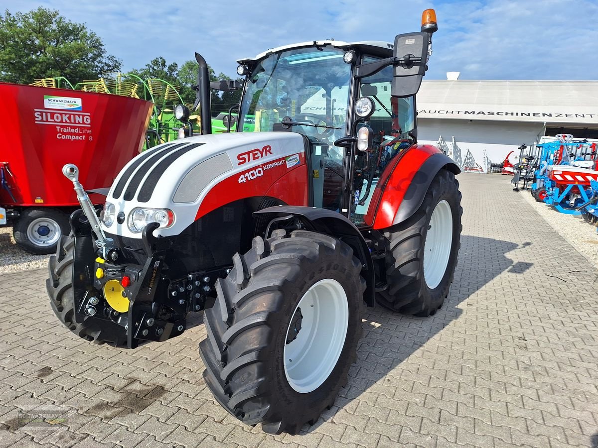 Traktor от тип Steyr 4100 Kompakt Hilo, Gebrauchtmaschine в Aurolzmünster (Снимка 7)