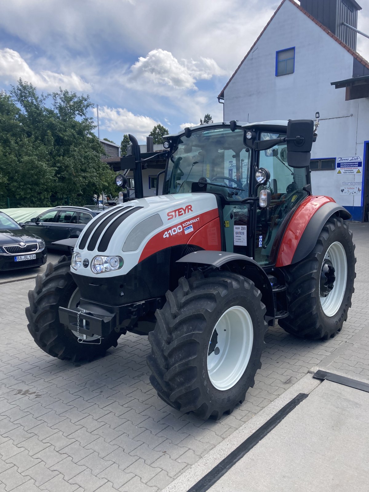 Traktor typu Steyr 4100 Kompakt, Neumaschine v Schesslitz (Obrázok 5)