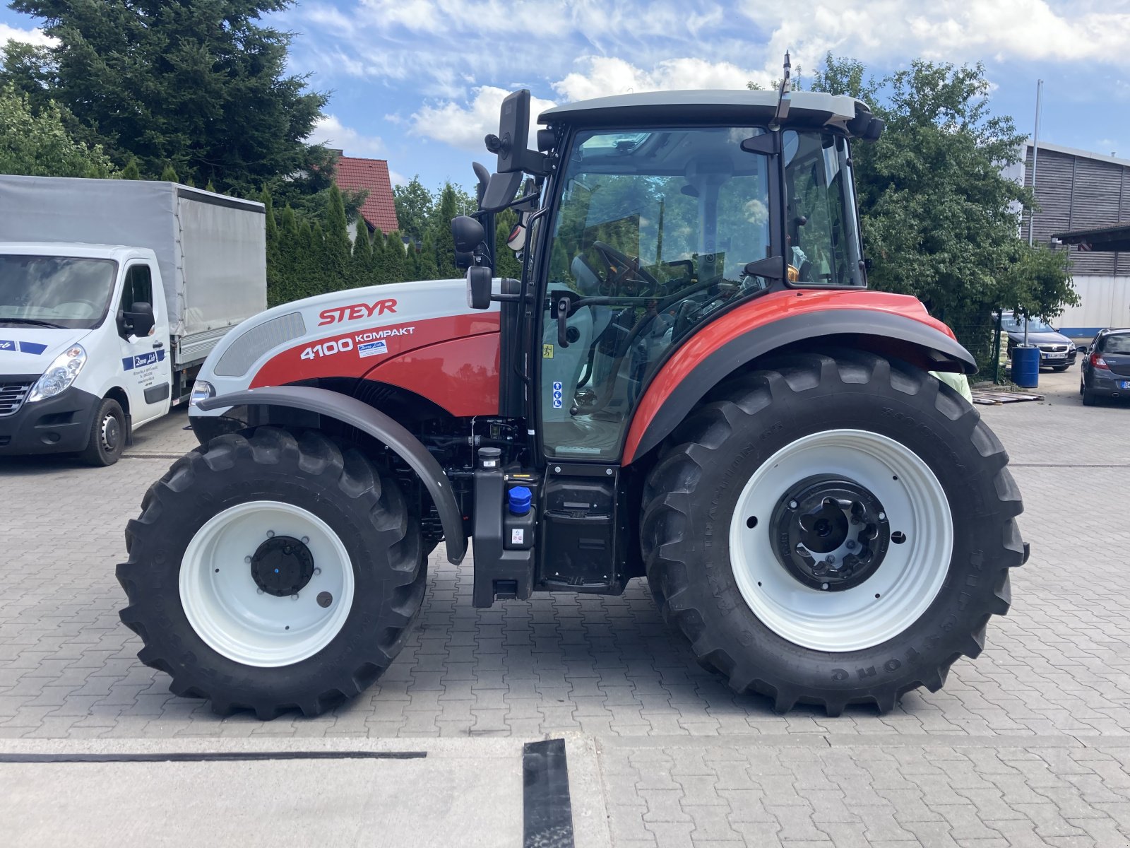 Traktor a típus Steyr 4100 Kompakt, Neumaschine ekkor: Schesslitz (Kép 7)