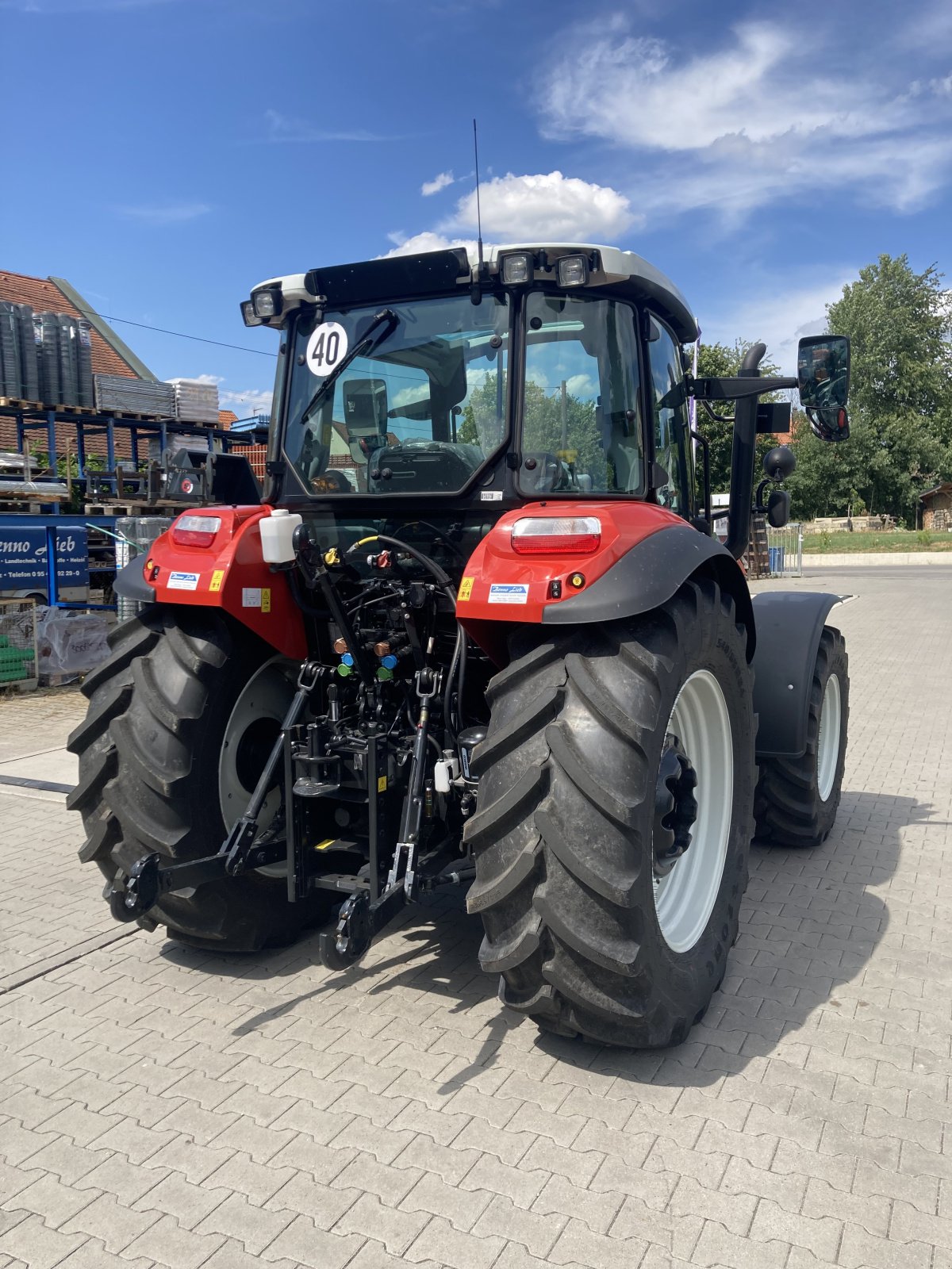 Traktor van het type Steyr 4100 Kompakt, Neumaschine in Schesslitz (Foto 10)