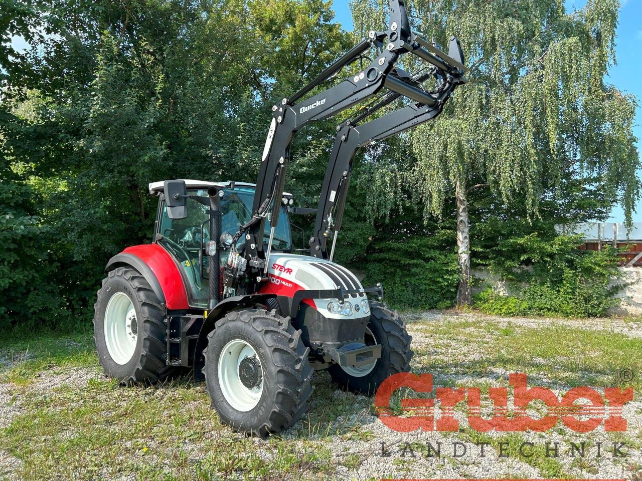 Traktor des Typs Steyr 4100 Multi SONDERANGEBOT MIT FRONTLADER, Neumaschine in Ampfing (Bild 2)