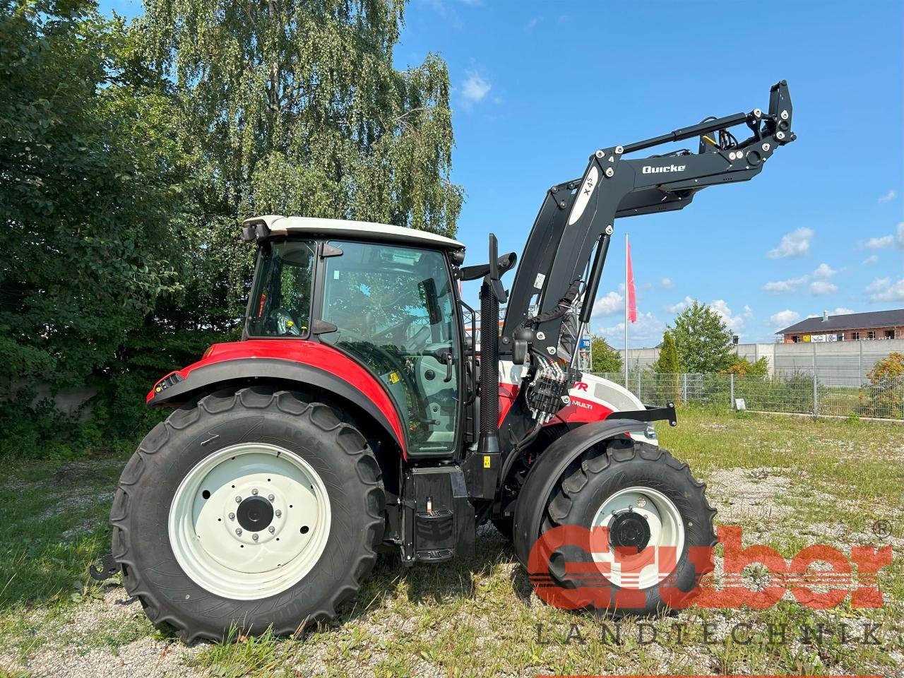 Traktor des Typs Steyr 4100 Multi SONDERANGEBOT MIT FRONTLADER, Neumaschine in Ampfing (Bild 3)