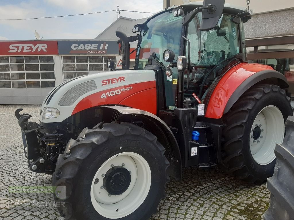 Traktor του τύπου Steyr 4100 Multi (Stage V), Neumaschine σε Kronstorf (Φωτογραφία 1)