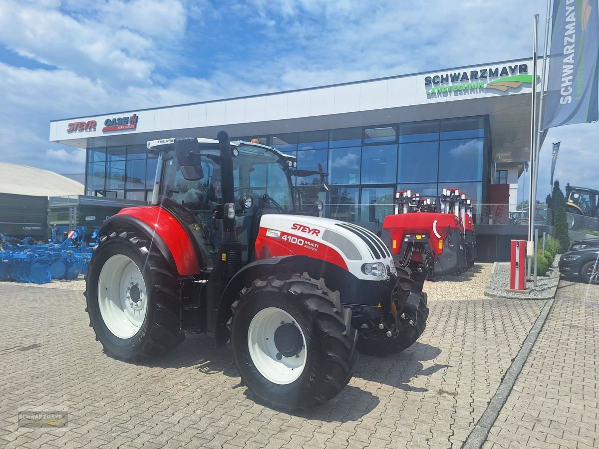 Traktor tip Steyr 4100 Multi, Neumaschine in Aurolzmünster (Poză 1)