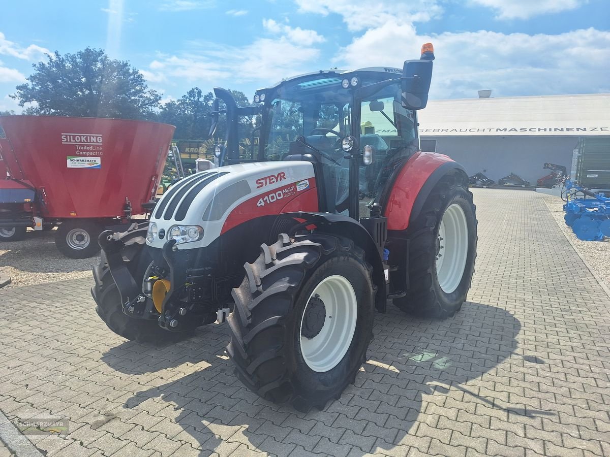 Traktor van het type Steyr 4100 Multi, Neumaschine in Aurolzmünster (Foto 2)