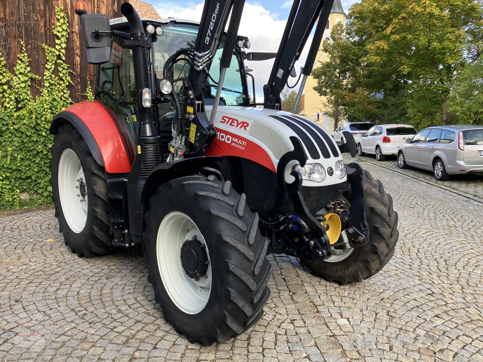 Traktor of the type Steyr 4100 Multi, Gebrauchtmaschine in Schwandorf (Picture 1)