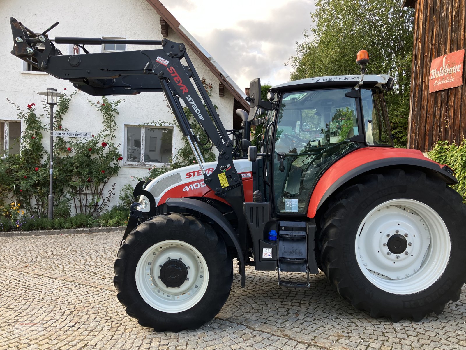 Traktor des Typs Steyr 4100 Multi, Gebrauchtmaschine in Schwandorf (Bild 2)