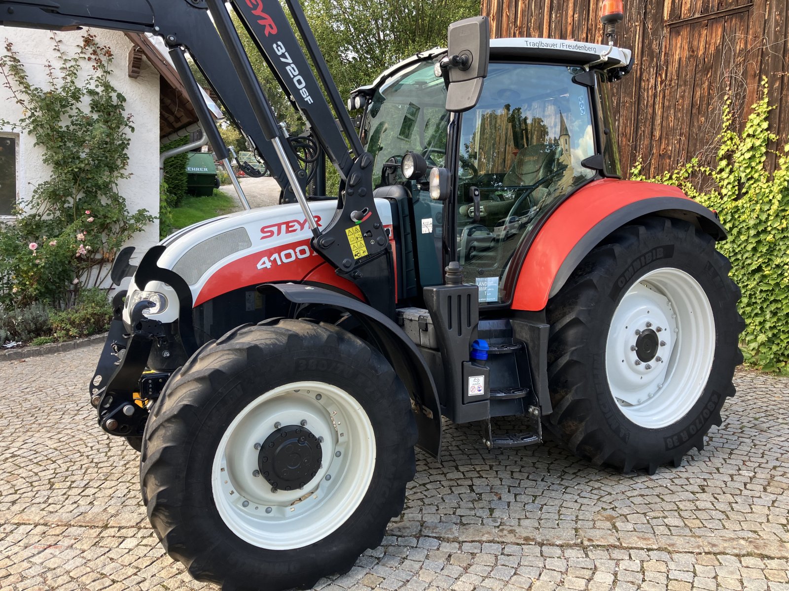 Traktor του τύπου Steyr 4100 Multi, Gebrauchtmaschine σε Schwandorf (Φωτογραφία 3)