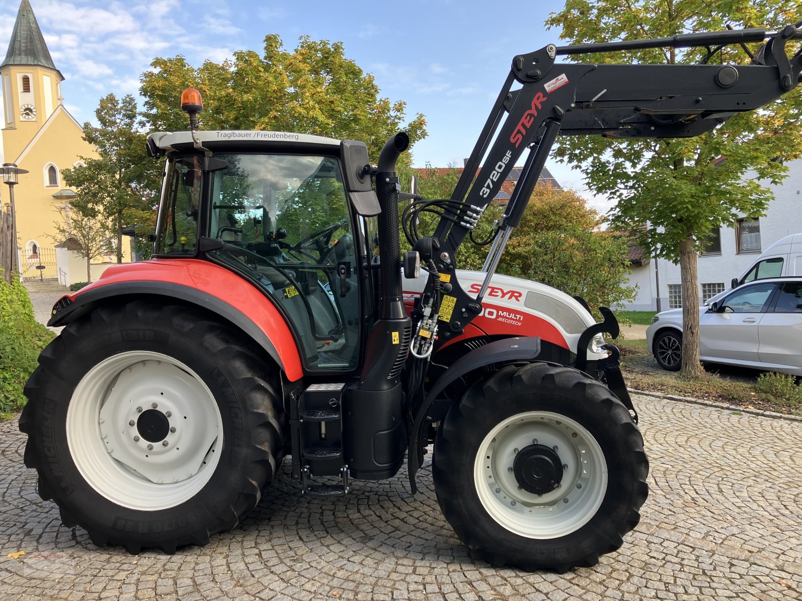 Traktor typu Steyr 4100 Multi, Gebrauchtmaschine w Schwandorf (Zdjęcie 4)