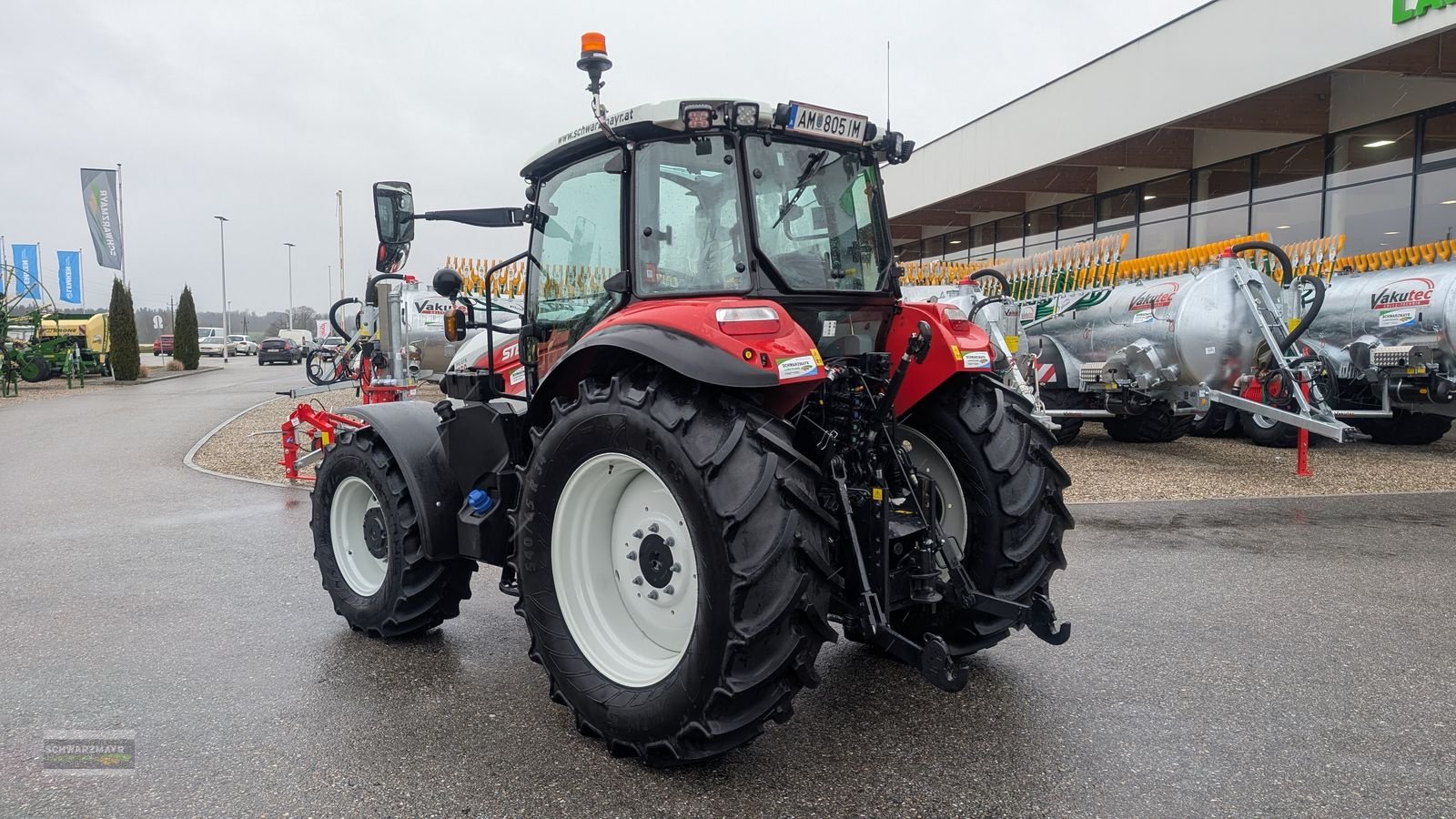 Traktor du type Steyr 4100 PLUS, Neumaschine en Aurolzmünster (Photo 5)