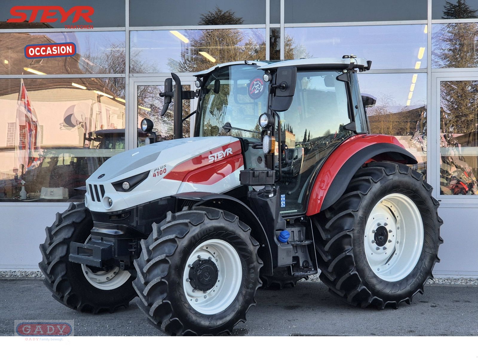 Traktor typu Steyr 4100 PLUS, Neumaschine v Lebring (Obrázek 1)