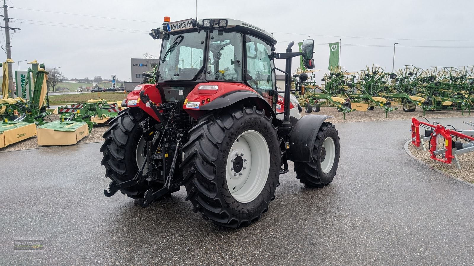 Traktor typu Steyr 4100 PLUS, Neumaschine v Gampern (Obrázok 4)