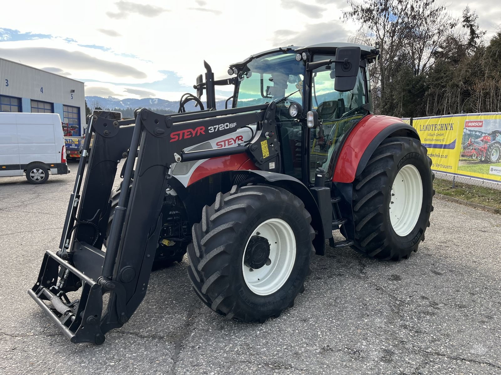 Traktor des Typs Steyr 4105 Multi Profi, Gebrauchtmaschine in Villach (Bild 8)