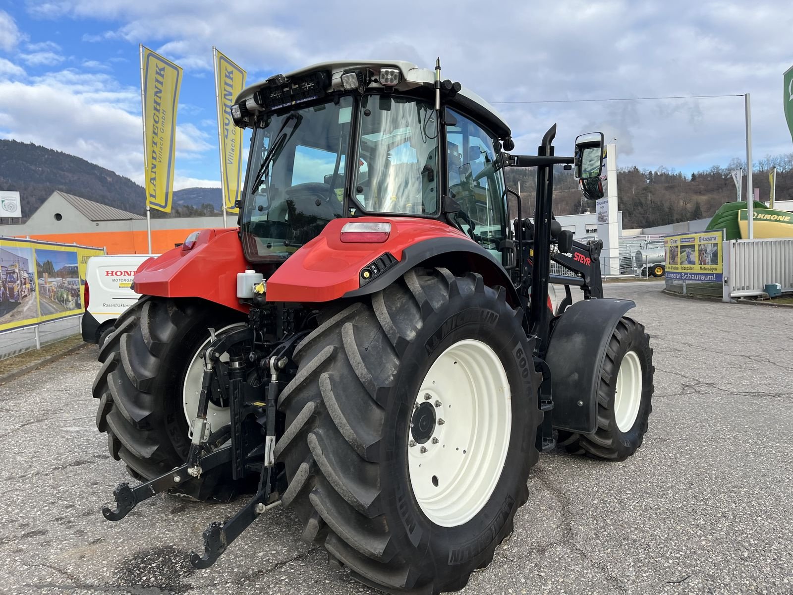 Traktor des Typs Steyr 4105 Multi Profi, Gebrauchtmaschine in Villach (Bild 3)