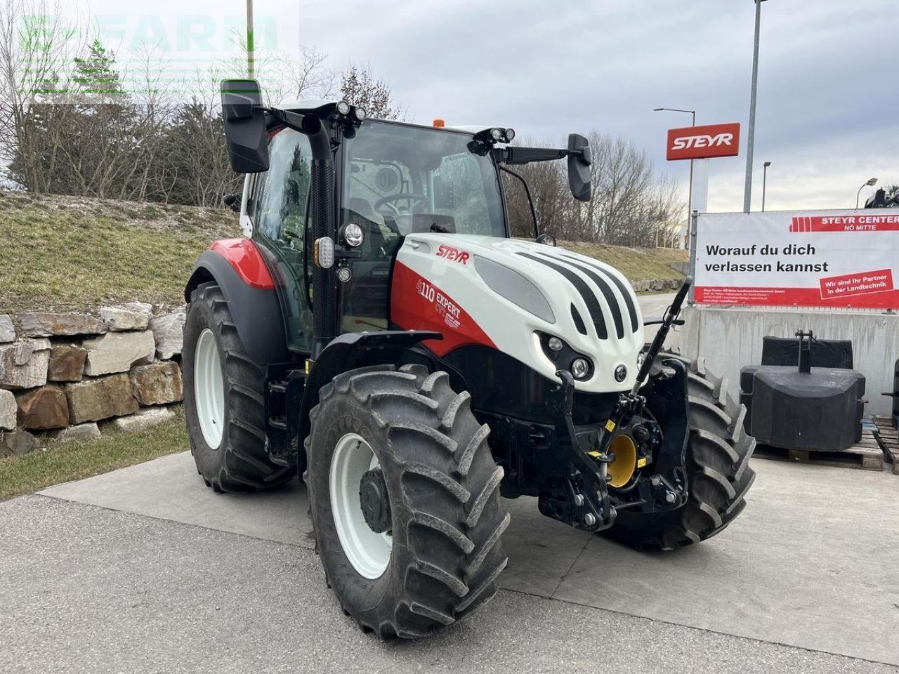 Traktor van het type Steyr 4110 expert cvt CVT, Gebrauchtmaschine in ST. PÖLTEN (Foto 4)